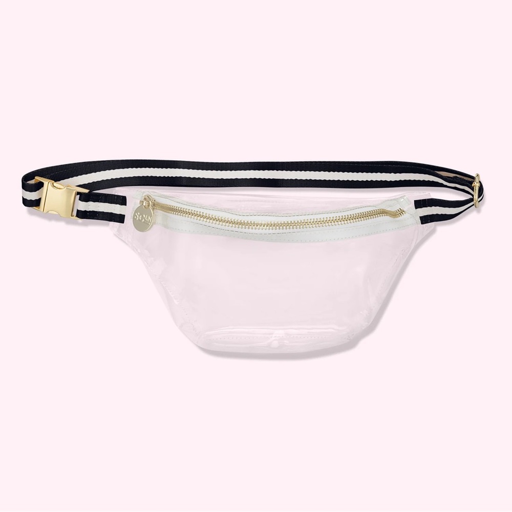 Brand new Stoney clover lane Fanny pack clear customizable with their patches